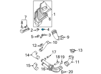 OEM 2022 BMW M4 DECOUPLING ELEMENT Diagram - 13-71-9-500-708