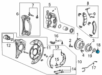 OEM Chevrolet ABS Ring Diagram - 84757387