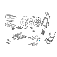 OEM 2022 Buick Enclave Lumbar Switch Diagram - 26207281