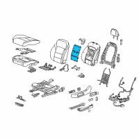 OEM 2019 Buick Enclave Element Diagram - 13518731