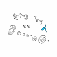 OEM 2010 Lexus RX350 Hose, Flexible Diagram - 90947-A2052