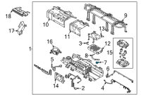 OEM 2022 Hyundai Elantra BUS BAR-LOW VOLTAGE BATTERY Diagram - 375B9-BY000