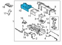 OEM 2022 Hyundai Elantra PANEL ASSY-HIGH VOLTAGE COVER Diagram - 37595-BY000