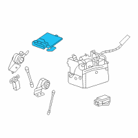 OEM 2007 Cadillac Escalade Module, Electronic Suspension Control Diagram - 15095294