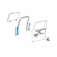 OEM 2015 Toyota Tacoma Run Channel Diagram - 68144-04020