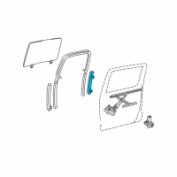 OEM 2015 Toyota Tacoma Guide Channel Diagram - 67407-04030