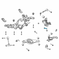 OEM 2019 Ford Explorer Track Bar Rear Bolt Diagram - -W715419-S439