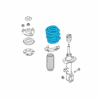 OEM Hyundai Sonata Spring-Front Diagram - 54630-E6004