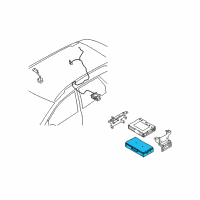 OEM 2014 Nissan Murano Power Control Unit-Telephone Diagram - 28383-3YS1A