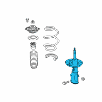 OEM Buick Regal Sportback Strut Diagram - 84466135