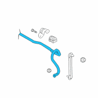 OEM Nissan Stabilizer-Front Diagram - 54611-ED501