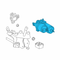 OEM 2014 Toyota Prius Pump Assembly Diagram - 47070-47060