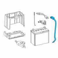 OEM 2012 Honda CR-V Cable Assembly, Earth Diagram - 32600-T0A-A00