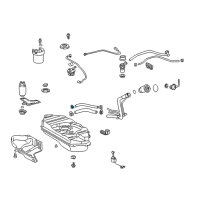 OEM Connector Hose Clamp Diagram - 90460-22001