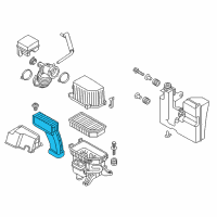 OEM Kia Soul Duct-Air Diagram - 282102K600