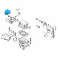 OEM 2012 Kia Soul RESONATOR Diagram - 281912K800