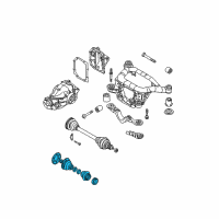 OEM 2000 BMW 323Ci Repair Kit Bellows, Interior Diagram - 33-21-1-229-435