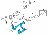 OEM 2021 Ford F-250 Super Duty Converter Diagram - LC3Z-5F250-B