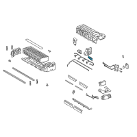 OEM Toyota Ground Cable Diagram - 82164-47040