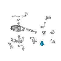 OEM 2010 Honda Accord Valve Assembly, Purge Control Solenoid Diagram - 36162-R41-L01