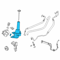 OEM 2017 Chevrolet Silverado 3500 HD Reservoir Diagram - 23452530