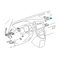 OEM Toyota Tercel Fan Relay Diagram - 90987-03003