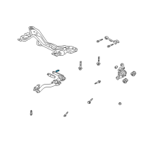 OEM 2003 Honda Civic Bush, Rear Arm (Lower) (Inner) Diagram - 52364-S5A-004