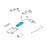 OEM Dodge Ram 1500 Van Shield-Heat Diagram - 55347449AB