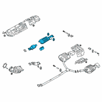 OEM 2019 Kia Optima Pad U Diagram - 28600D5750