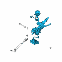 OEM 2021 Hyundai Veloster Column Assembly-Steering Diagram - 56310-J3200