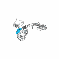 OEM Chevrolet Trailblazer EXT Snorkel, Air Cleaner Diagram - 15149664