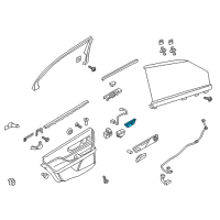 OEM Lincoln Adjuster Switch Diagram - GD9Z-14A701-FA