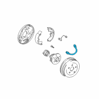 OEM 2004 Toyota Matrix Brake Hose Diagram - 90080-94139