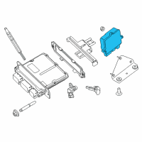 OEM Ford Glow Plug Controller Diagram - HC3Z-12B533-D