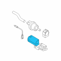 OEM 2005 Hyundai Tucson CANISTER Assembly Diagram - 31420-2E300