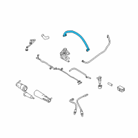 OEM 2010 Ford F-150 Crankcase Tube Diagram - 9L3Z-6A664-B