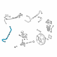 OEM 2018 Kia Optima Hose Assembly-Brake Booster Diagram - 59130C1400