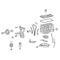 OEM Toyota Sienna Tensioner Diagram - 13540-0V031