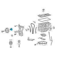 OEM Toyota Sienna Crankshaft Gear Diagram - 13521-0V010