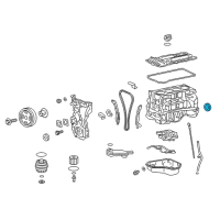 OEM 2016 Toyota Highlander Rear Seal Diagram - 90311-A0020