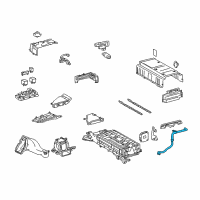 OEM Toyota Vent Hose Diagram - G9290-47010