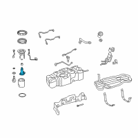 OEM 2009 Toyota Sequoia Fuel Pump Diagram - 23220-0F051