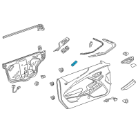 OEM 2019 Chevrolet Camaro Memory Switch Diagram - 23351727