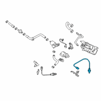 OEM 2021 Kia Stinger Sensor Assy-Oxygen, F Diagram - 392103L000