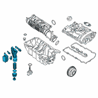 OEM 2020 BMW X2 OIL FILTER Diagram - 11-42-8-580-412