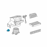 OEM 2011 Scion xD Resistor Diagram - 87138-52030