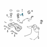 OEM Ford Mustang Fuel Gauge Sending Unit Diagram - AR3Z-9A299-B