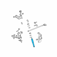 OEM 2011 Chevrolet Colorado Strut Diagram - 20931002