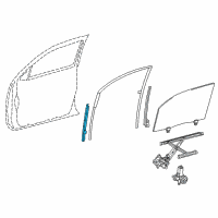 OEM 2018 Toyota Tacoma Guide Channel Diagram - 67402-04050