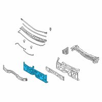 OEM Hyundai Genesis Coupe Panel Complete-Dash Diagram - 64300-2M000